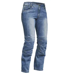 Lindstrands Jeans Wrap Dam Blå