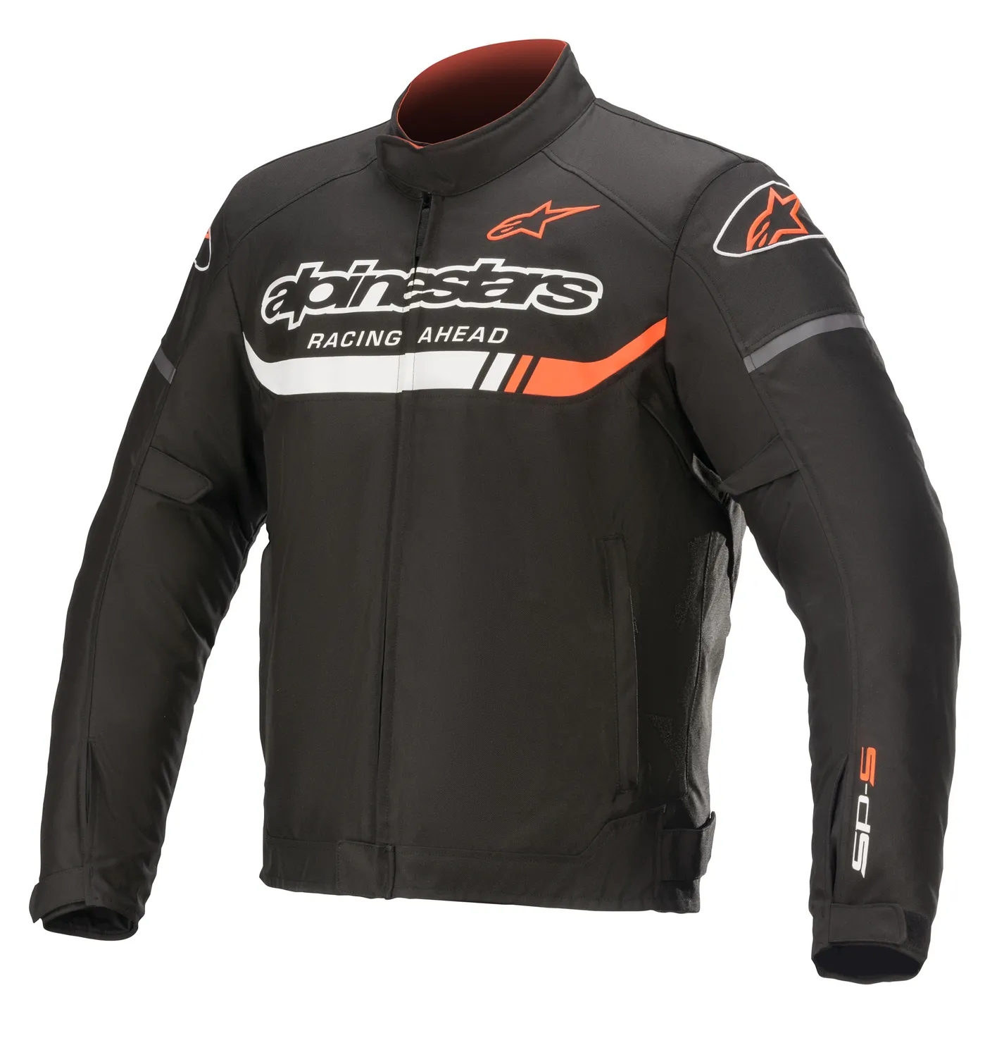 Alpinestars Jacka T-SP S Ignition Vattentät Svart/Röd fluo