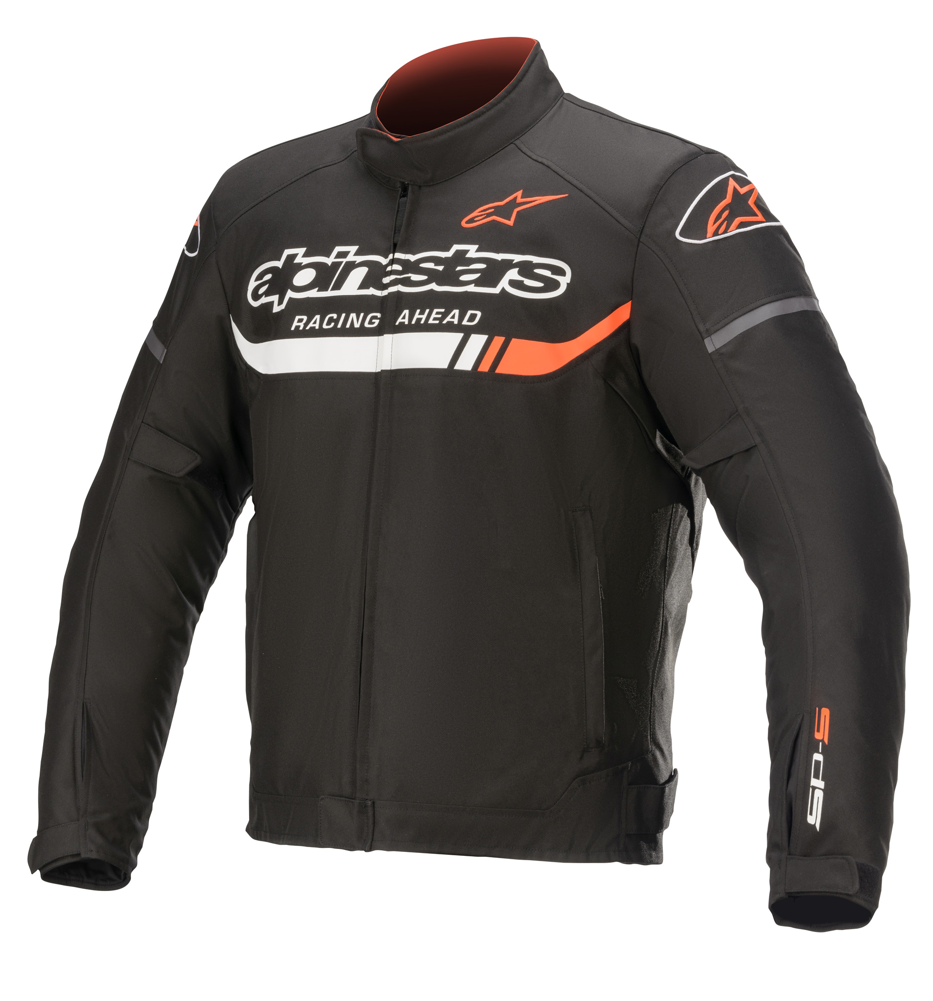 Alpinestars Jacka T-SP S Ignition Vattentät Svart/Röd fluo