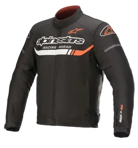 Alpinestars Jacka T-SP S Ignition Vattentät Svart/Röd fluo