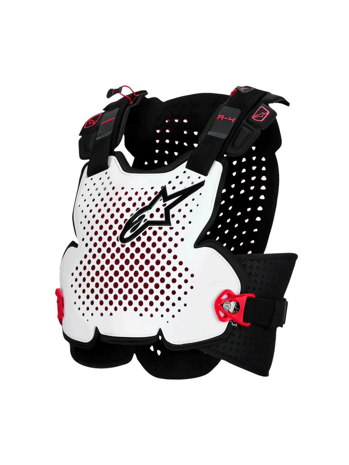 Alpinestars Bröstskydd A-4 Plasma Vit