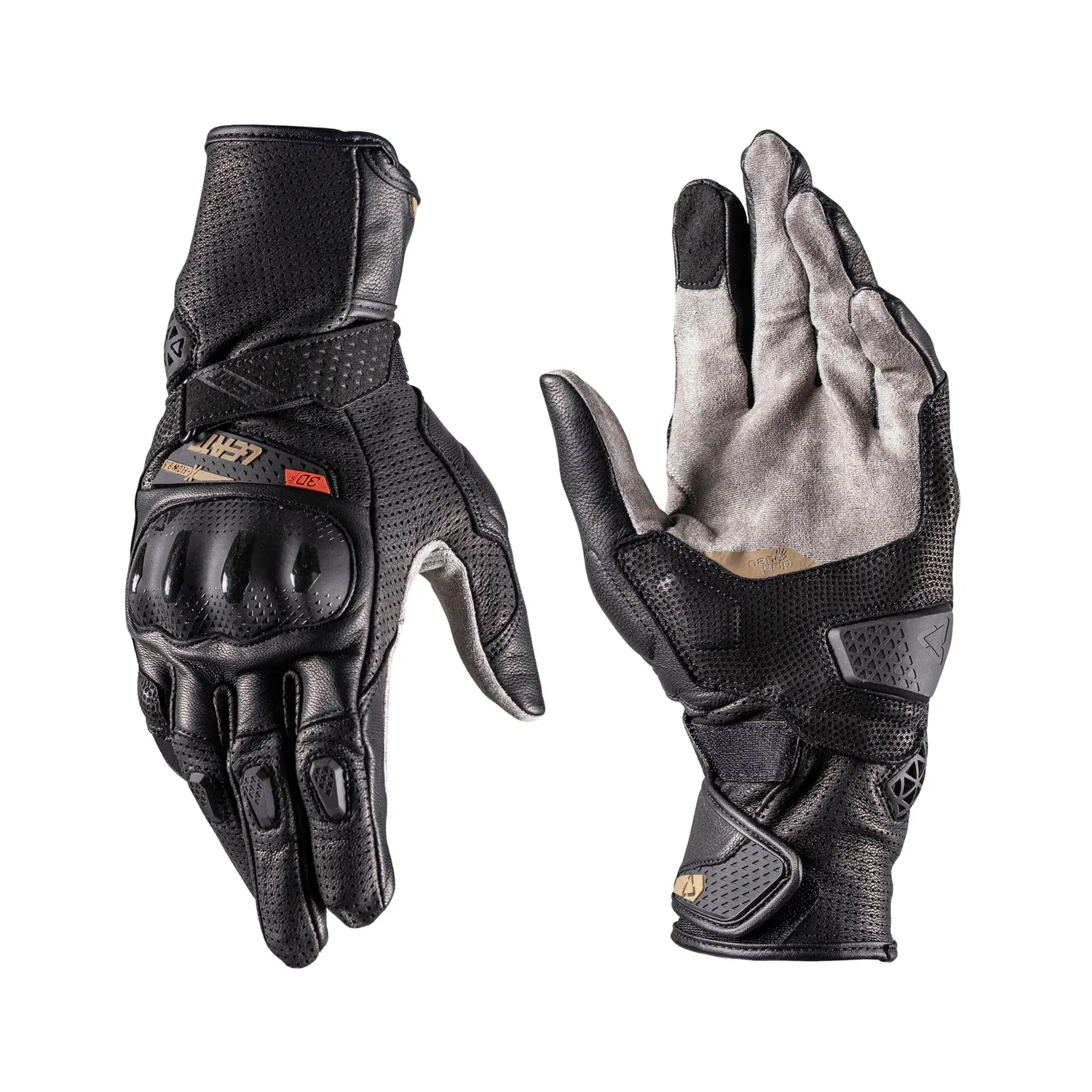 Leatt Handske ADV X-Flow 8.5 Stealth Svart/Grå