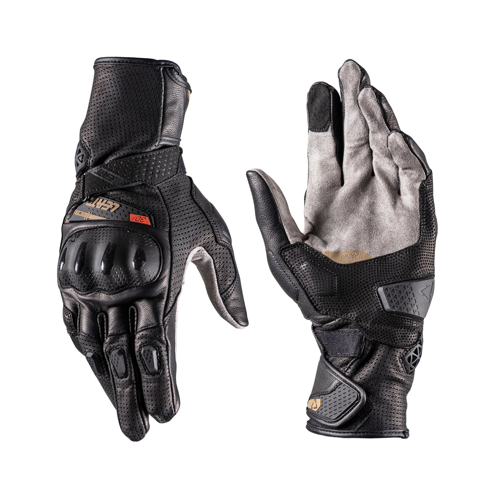 Leatt Handske ADV X-Flow 8.5 Stealth Svart/Grå
