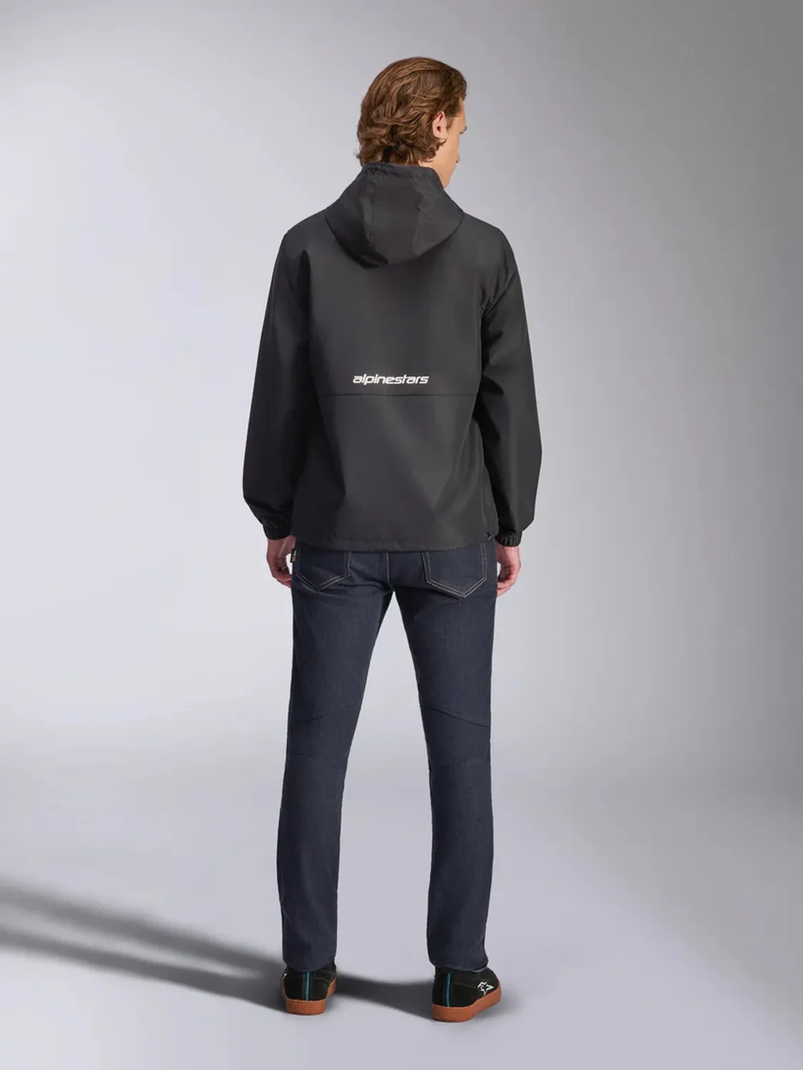 Alpinestars Jacket Speeder Chromium Windbreaker Black/White