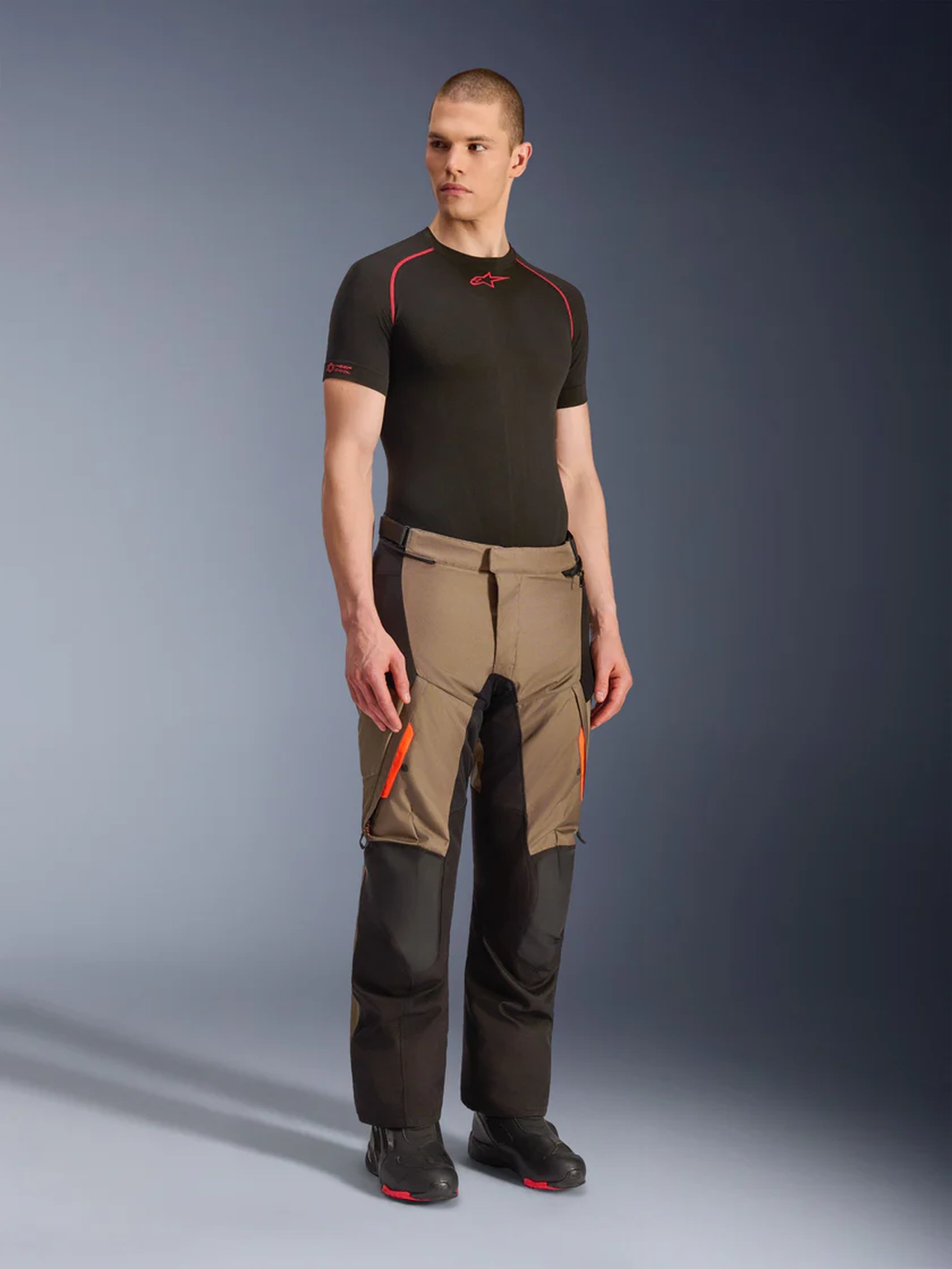 Alpinestars Byxor Andes v4 Drystar Brun/Svart