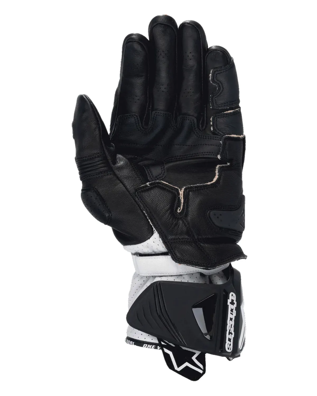 Alpinestars Handske GP Pro v4 Svart/Röd Fluo/Vit 