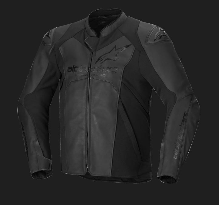 Alpinestars Skinnjacka Faster v3 Svart/Svart