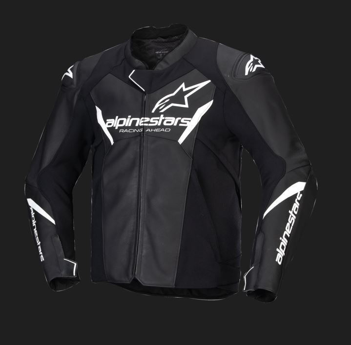 Alpinestars Skinnjacka Faster v3 Svart/Vit