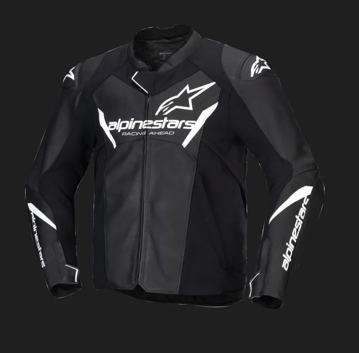 Alpinestars Skinnjacka Faster v3 Svart/Vit