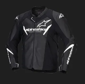 Alpinestars Skinnjacka Faster v3 Svart/Vit