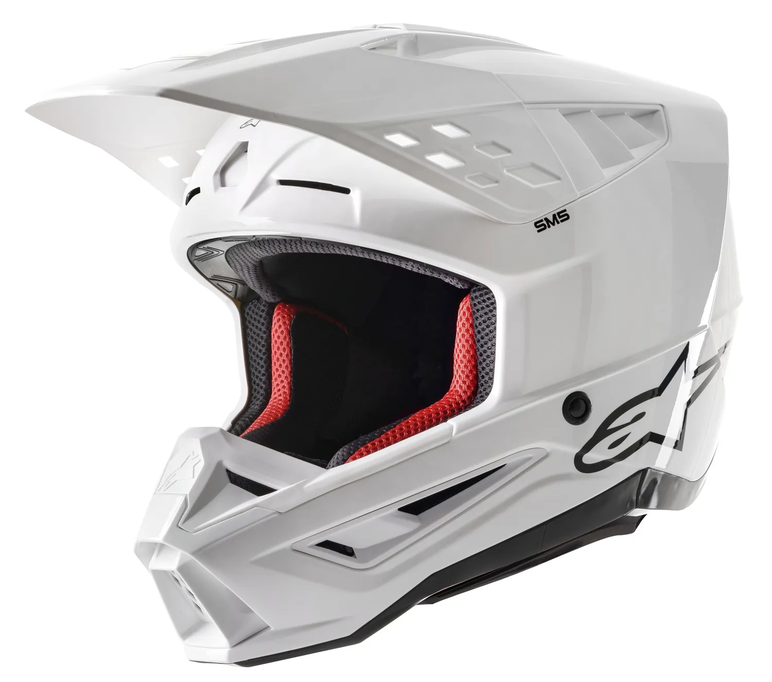 Alpinestars Hjälm S-M5 2206 Vit