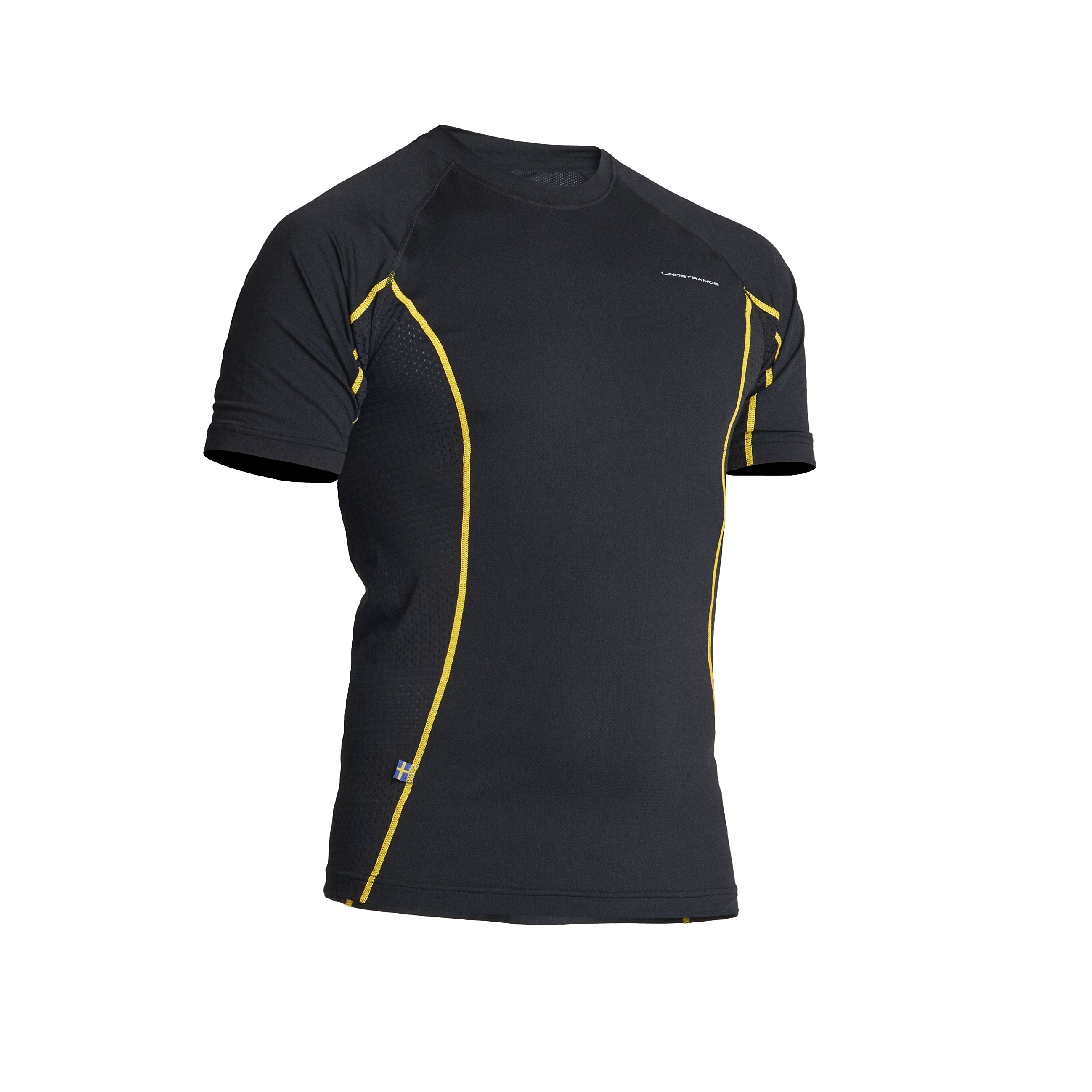 Lindstrands T-Shirt Dry Svart 