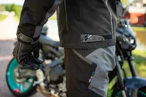 Lindstrands Textilbyxa Lofsdalen Pants Svart/stålgrå 