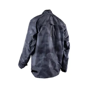 Leatt Jacka ADV Rain Cover Camo Svart/Grå