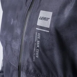 Leatt Jacka ADV Rain Cover Camo Svart/Grå