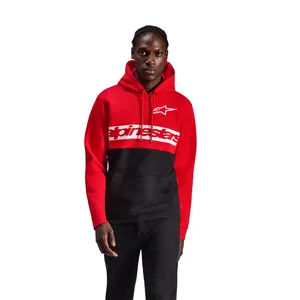 Alpinestars Hoodie Parallel Svart/Röd