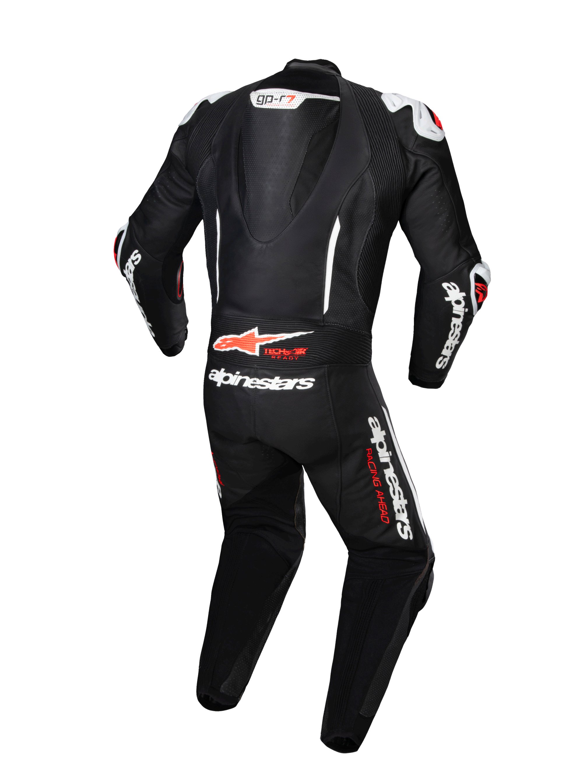 Alpinestars Skinnställ 1-pcs GP-R7 Svart/Vit/Röd