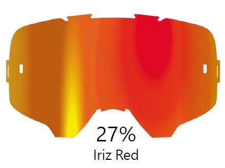 Leatt Lins Iriz Röd 27%