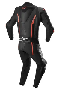 Alpinestars Skinnställ 1-pcs Missile v2 Svart/Röd fluo