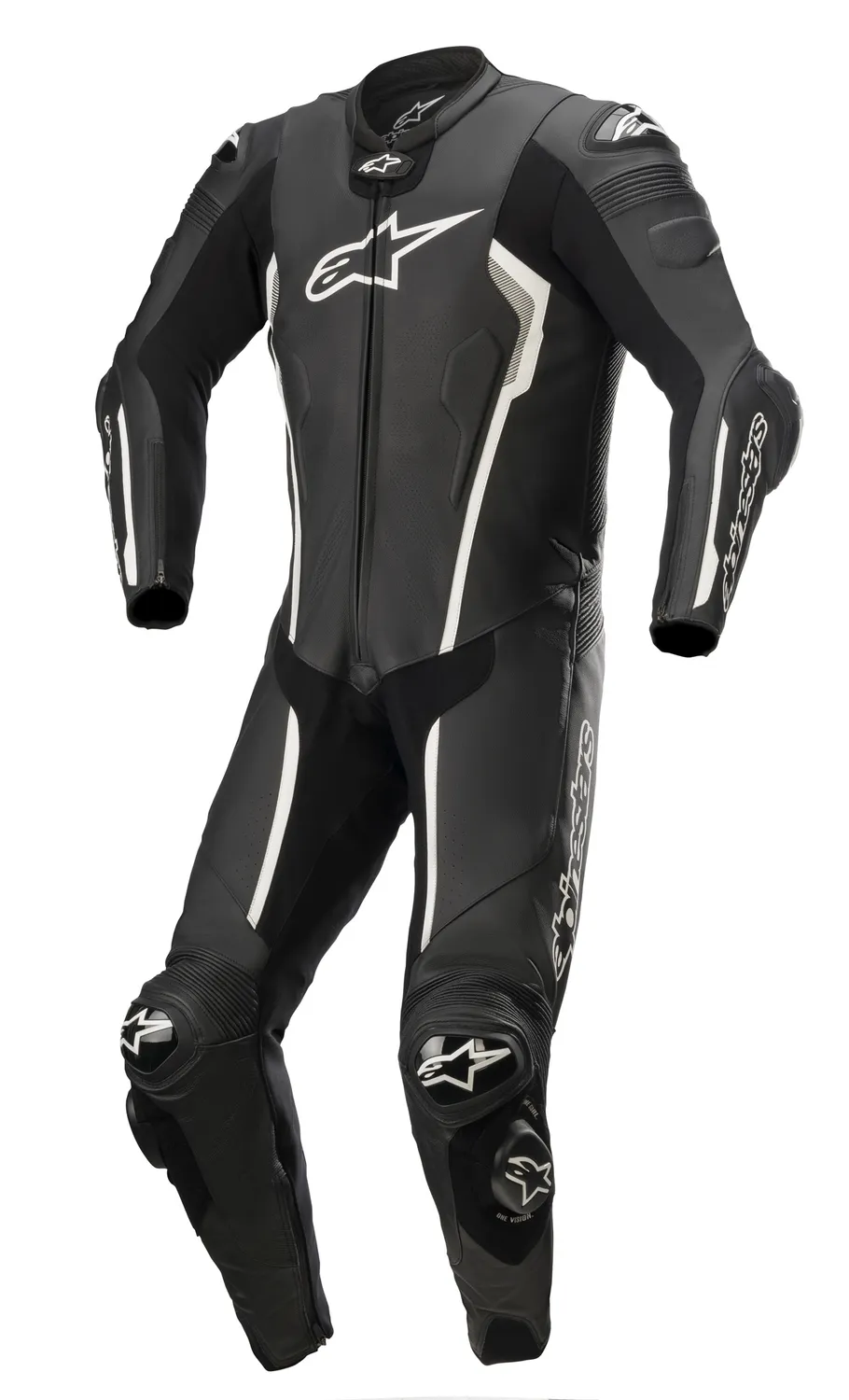 Alpinestars Skinnställ 1-pcs Missile v2 Svart/Vit