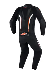 Alpinestars Skinnställ 1PCS GP Force V2 Svart/Vit/Fluo Röd