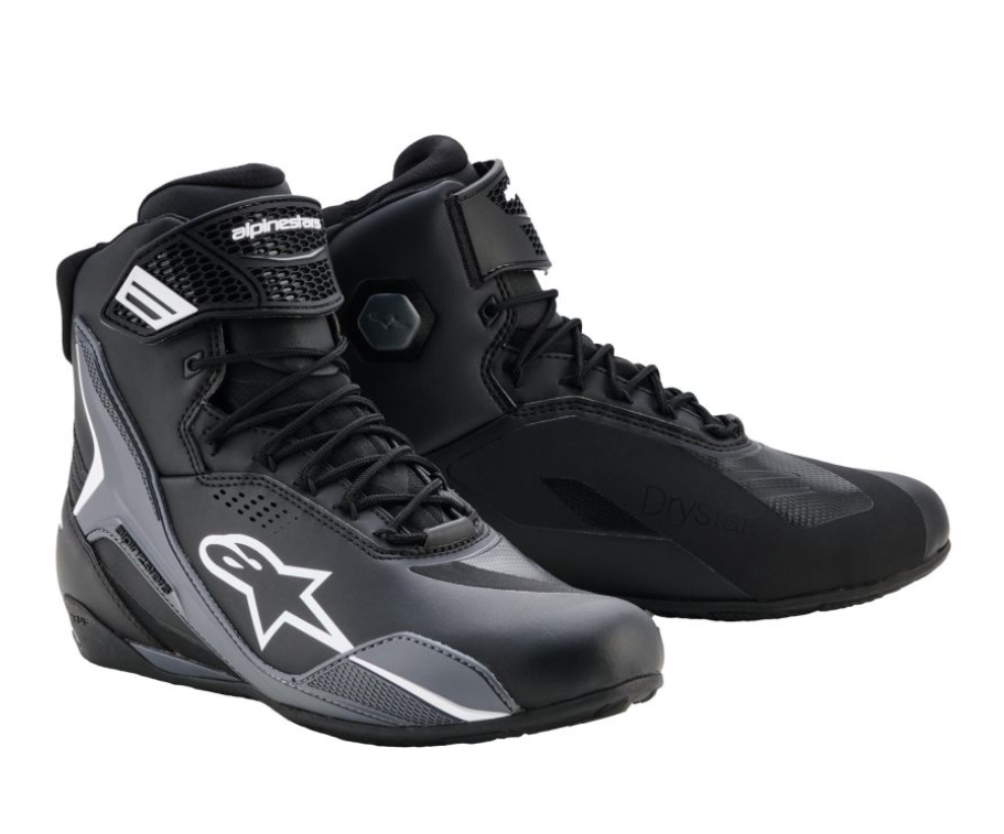 Alpinestars Sko Faster 4 Drystar Svart/Grå/Vit