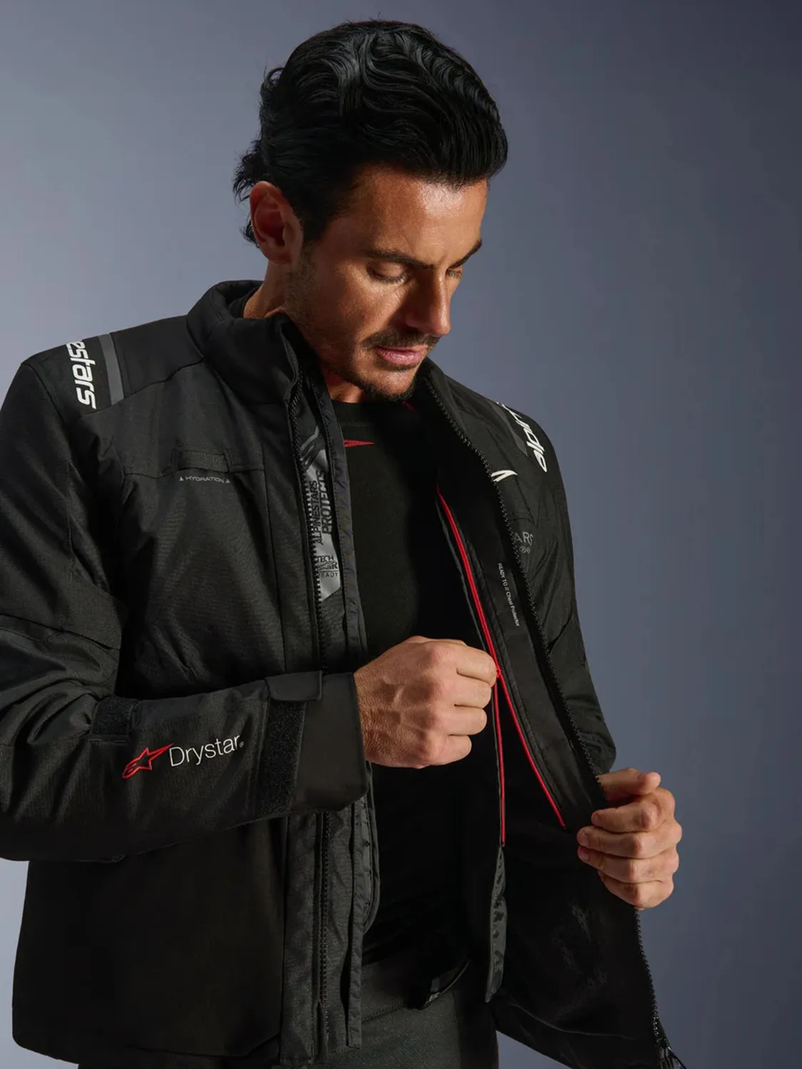 Alpinestars Jacka Andes v4 Drystar Svart
