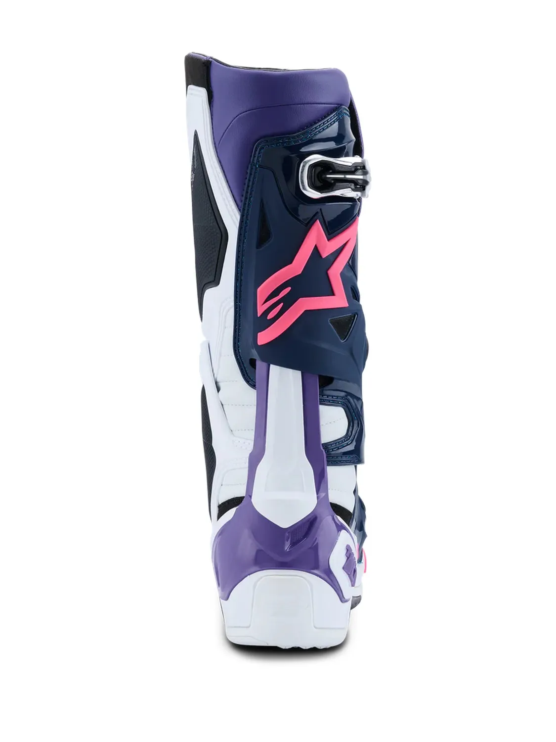 Alpinestars Stövel Tech 10 Vit/Violet/Fluo Rosa