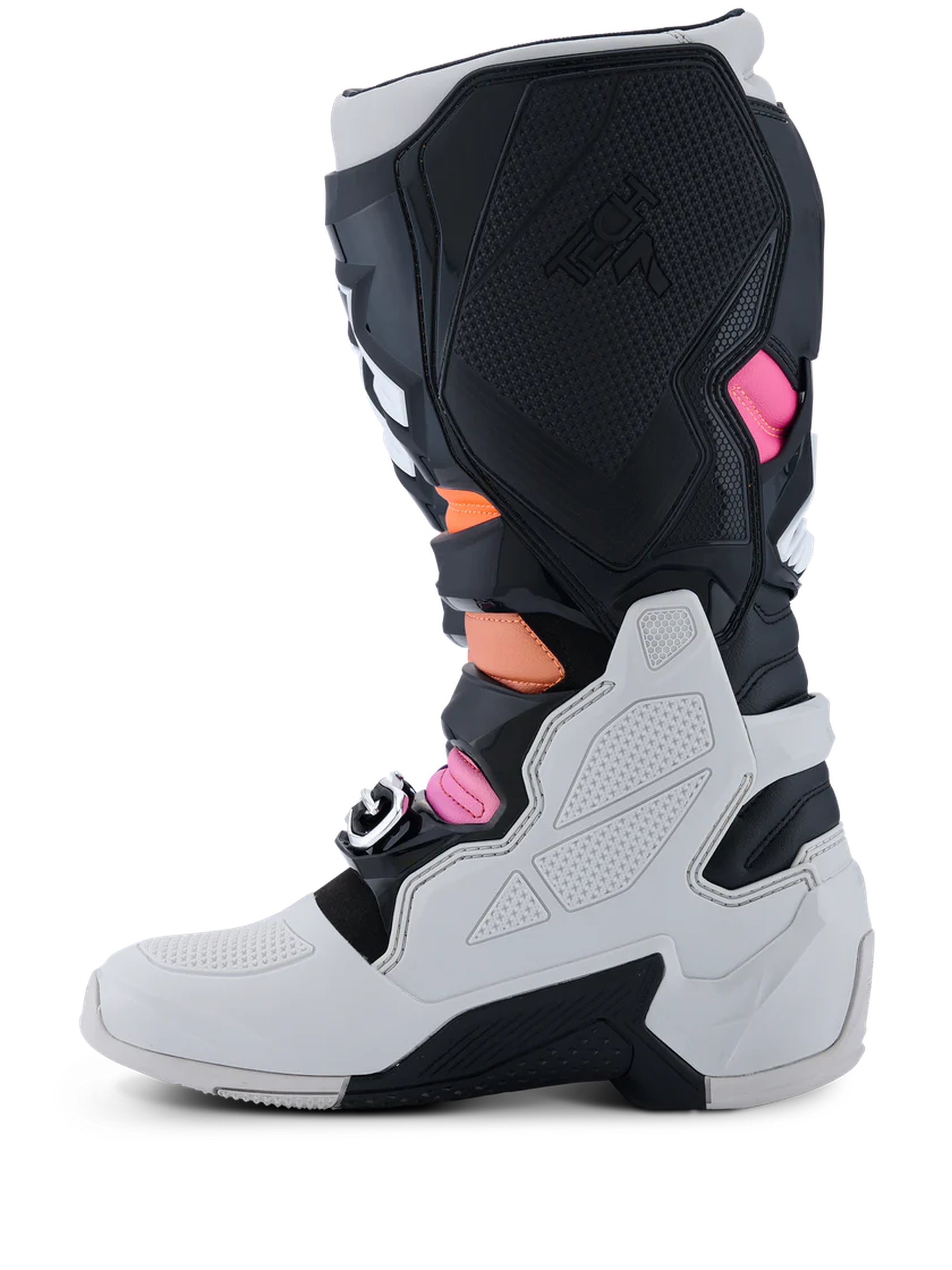 Alpinestars Stövel Tech 7 Svart/Orange/Fluo Magenta