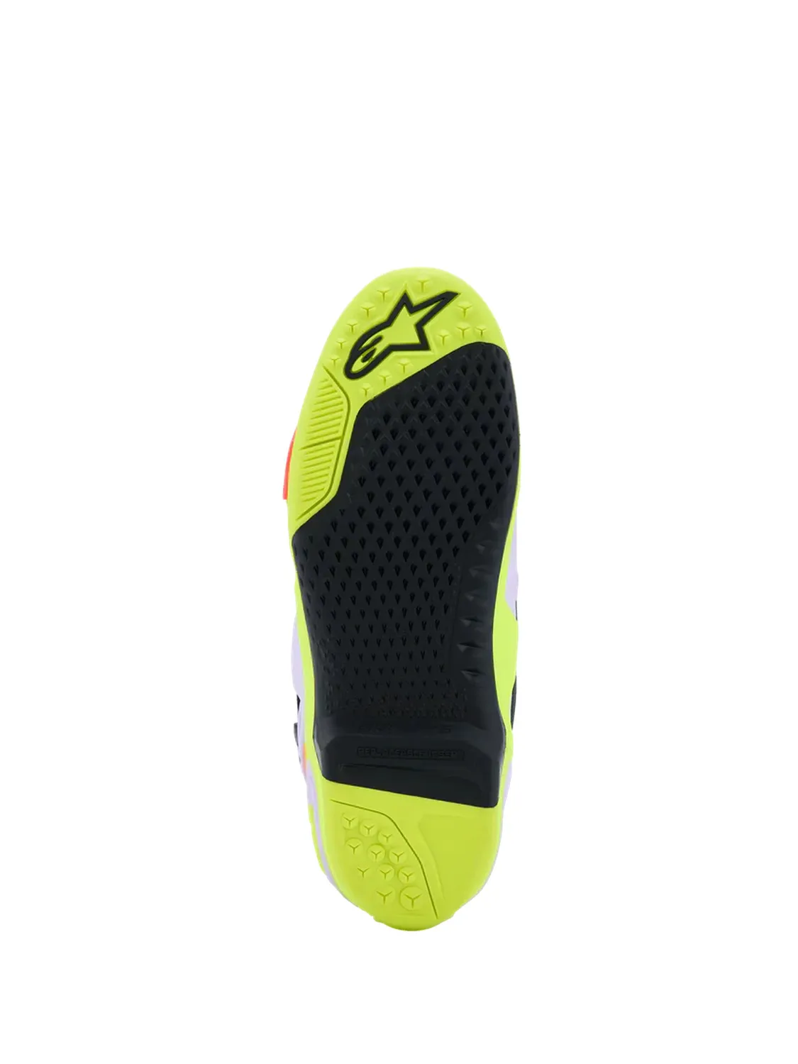 Alpinestars Stövel Vented Tech 10 Lila/Fluo Gul/Rosa