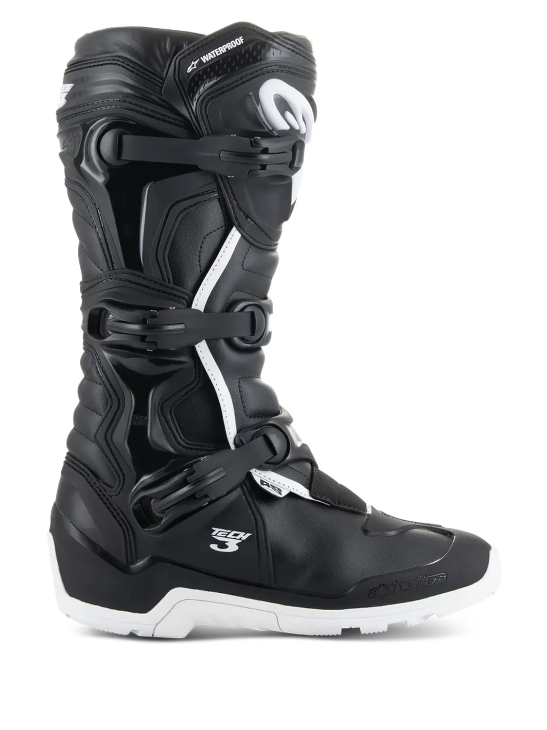 Alpinestars Stövlar Tech 3 Enduro Vattentät Svart/Vit 