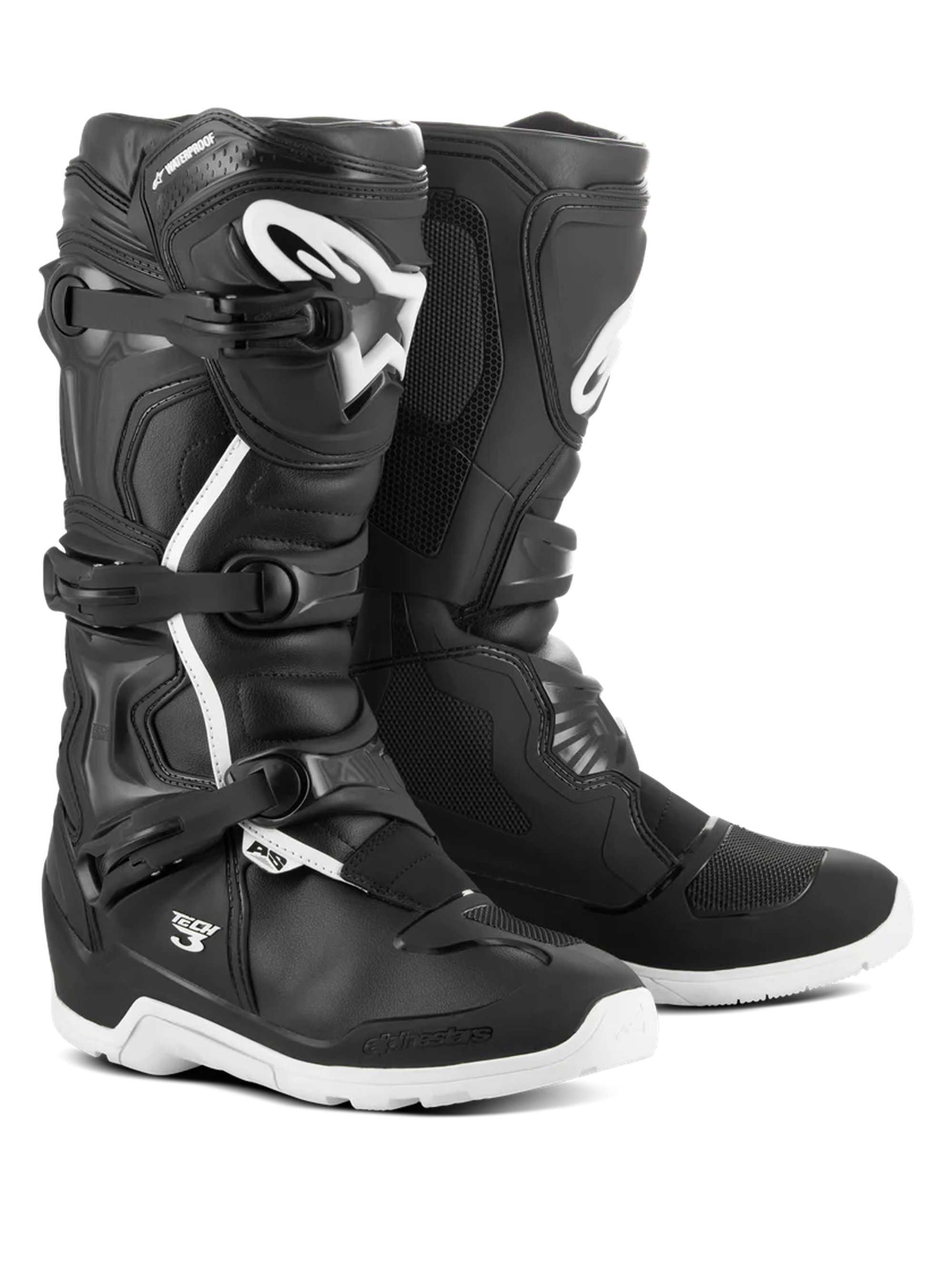 Alpinestars Stövlar Tech 3 Enduro Vattentät Svart/Vit 