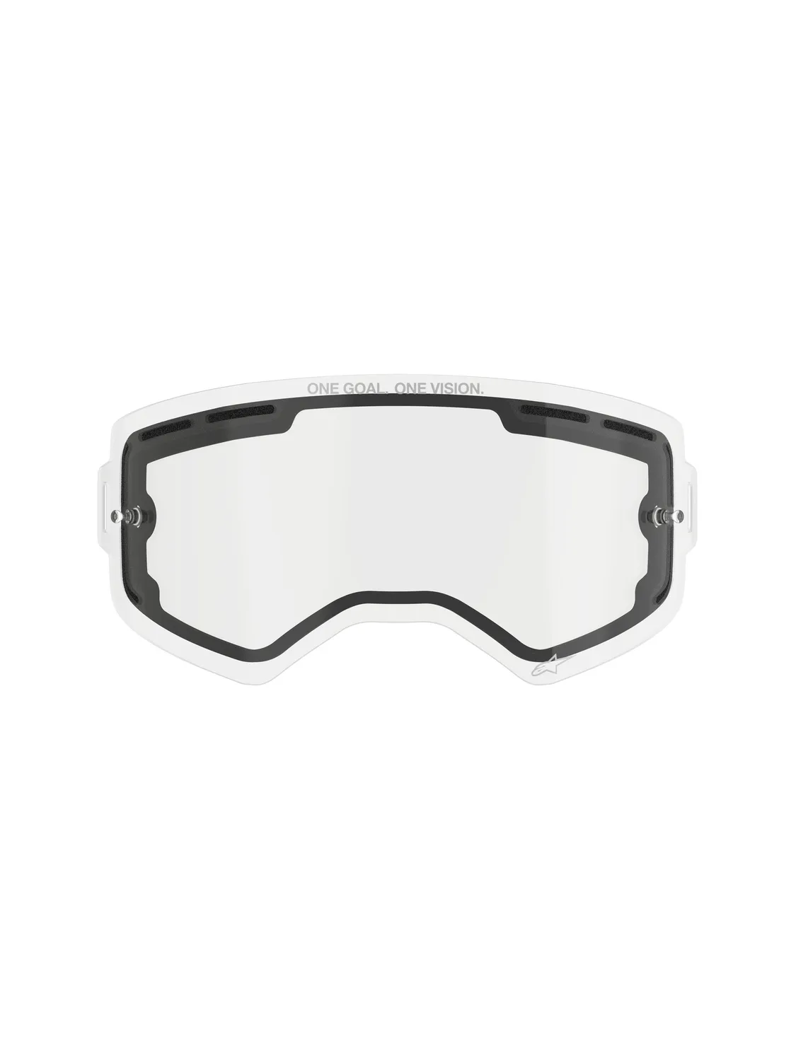 Alpinestars Supertech DOUBLE PANE Lins Klart