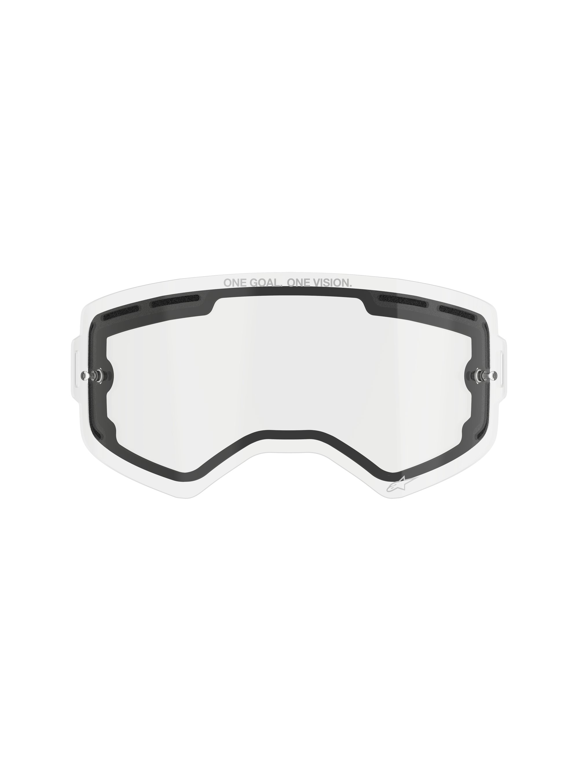 Alpinestars Supertech DOUBLE PANE Lins Klart