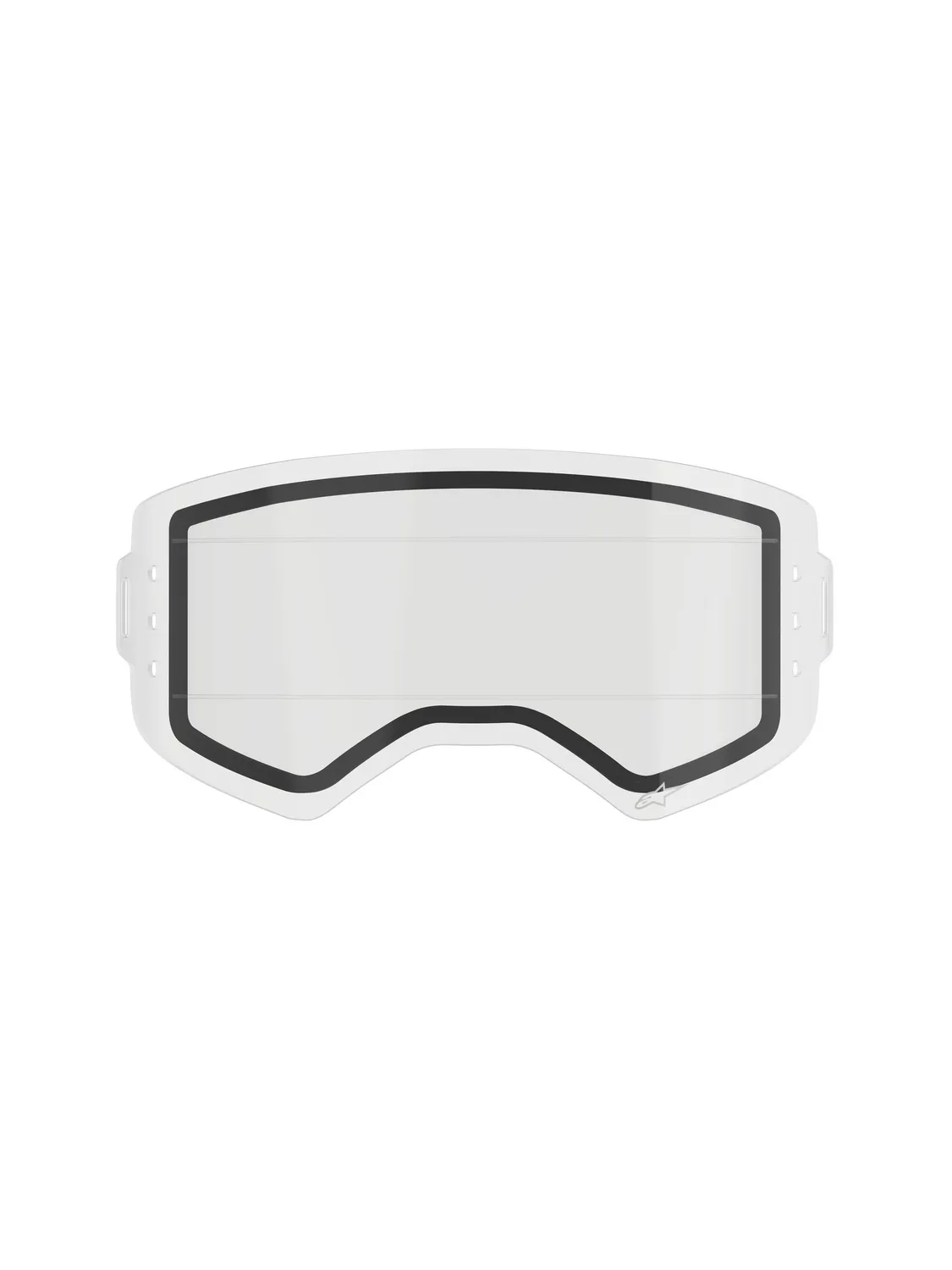 Alpinestars Supertech DOUBLE PANE ROLL OFF Klart