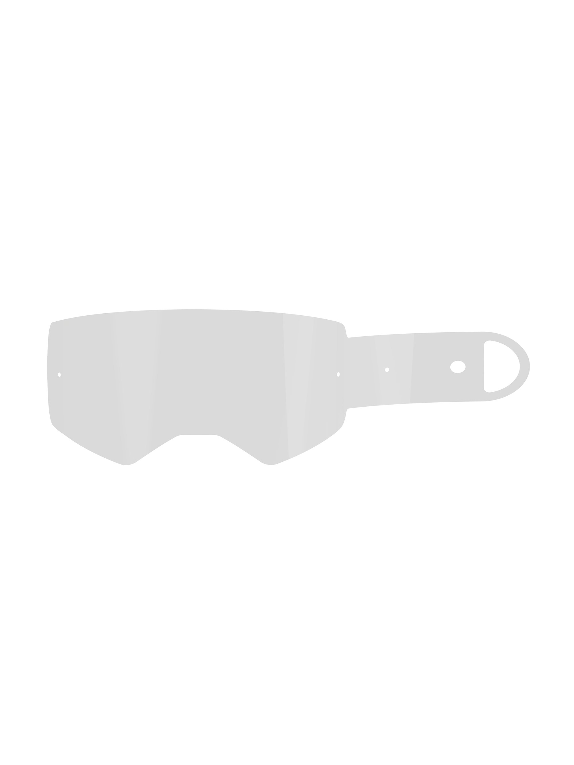 Alpinestars Supertech TEAR OFF x50PK Transparent