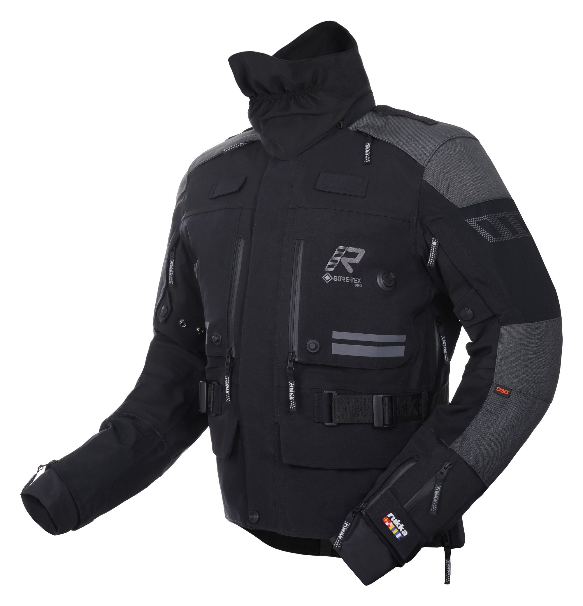 Rukka TITANTRAIL-R Jacka Svart/Grå 