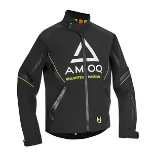 AMOQ Caliber V2 Jacka Svart/Hivis Gul