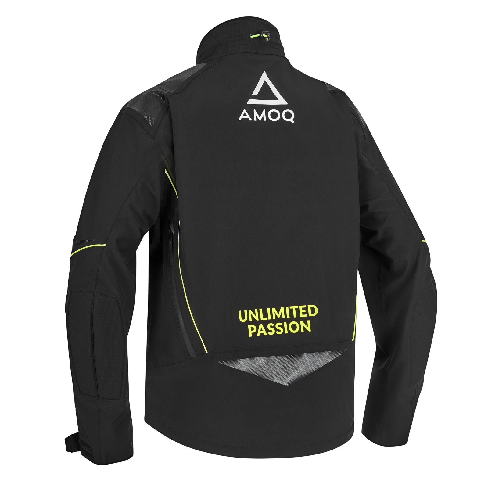 AMOQ Caliber V2 Jacka Svart/Hivis Gul