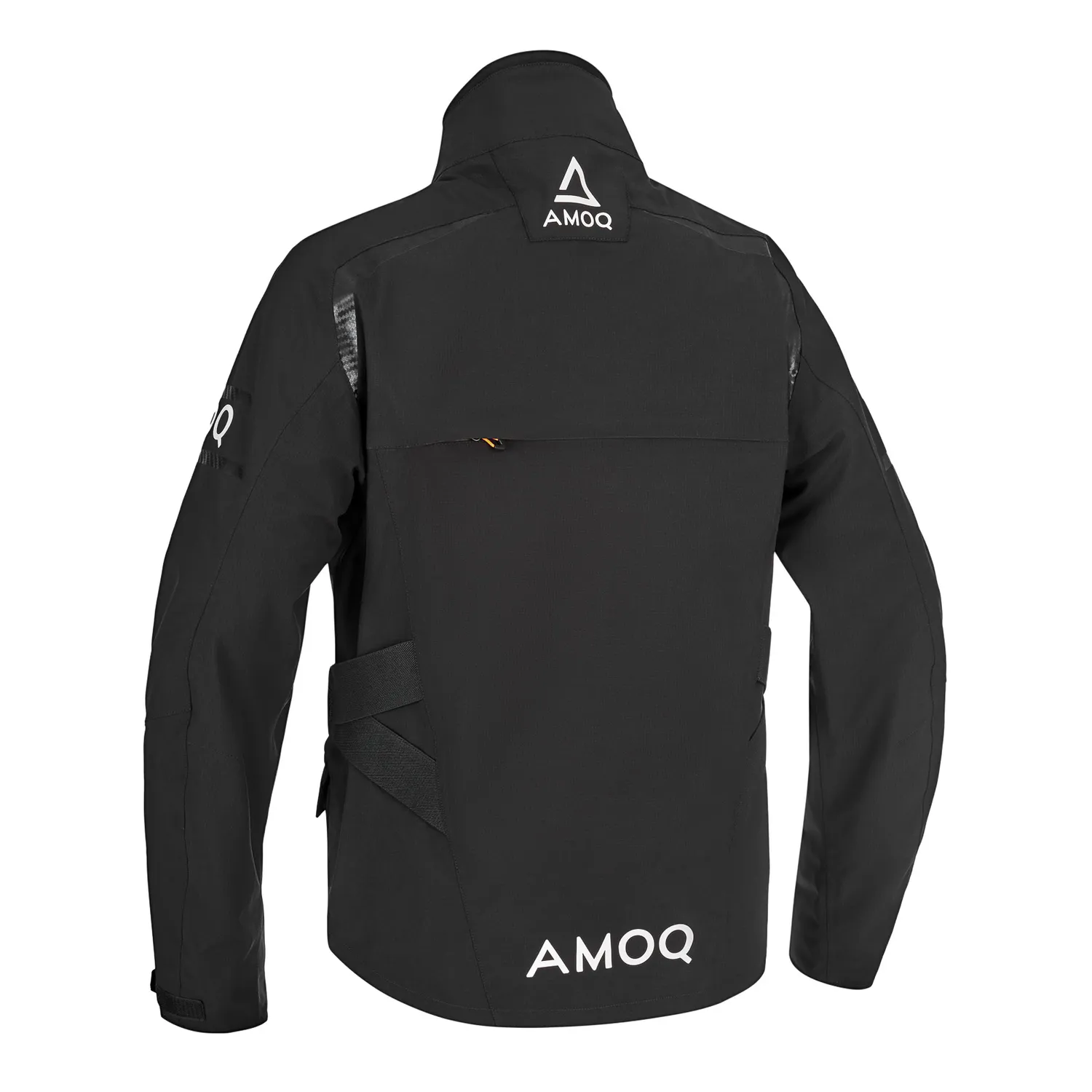 AMOQ Trophy V2 Enduro Jacka Svart/Orange