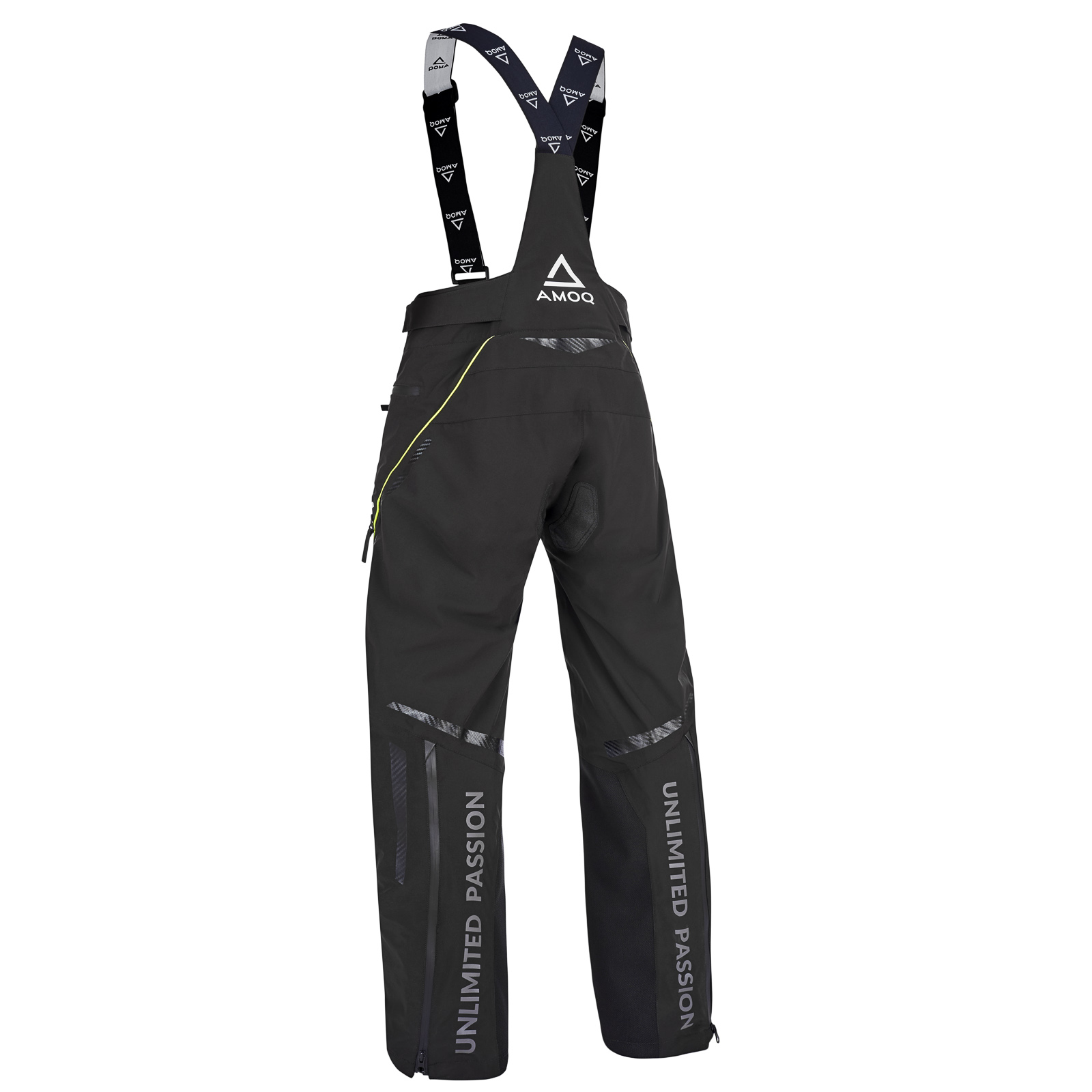 AMOQ Caliber V2 Byxor Svart/Hivis Gul