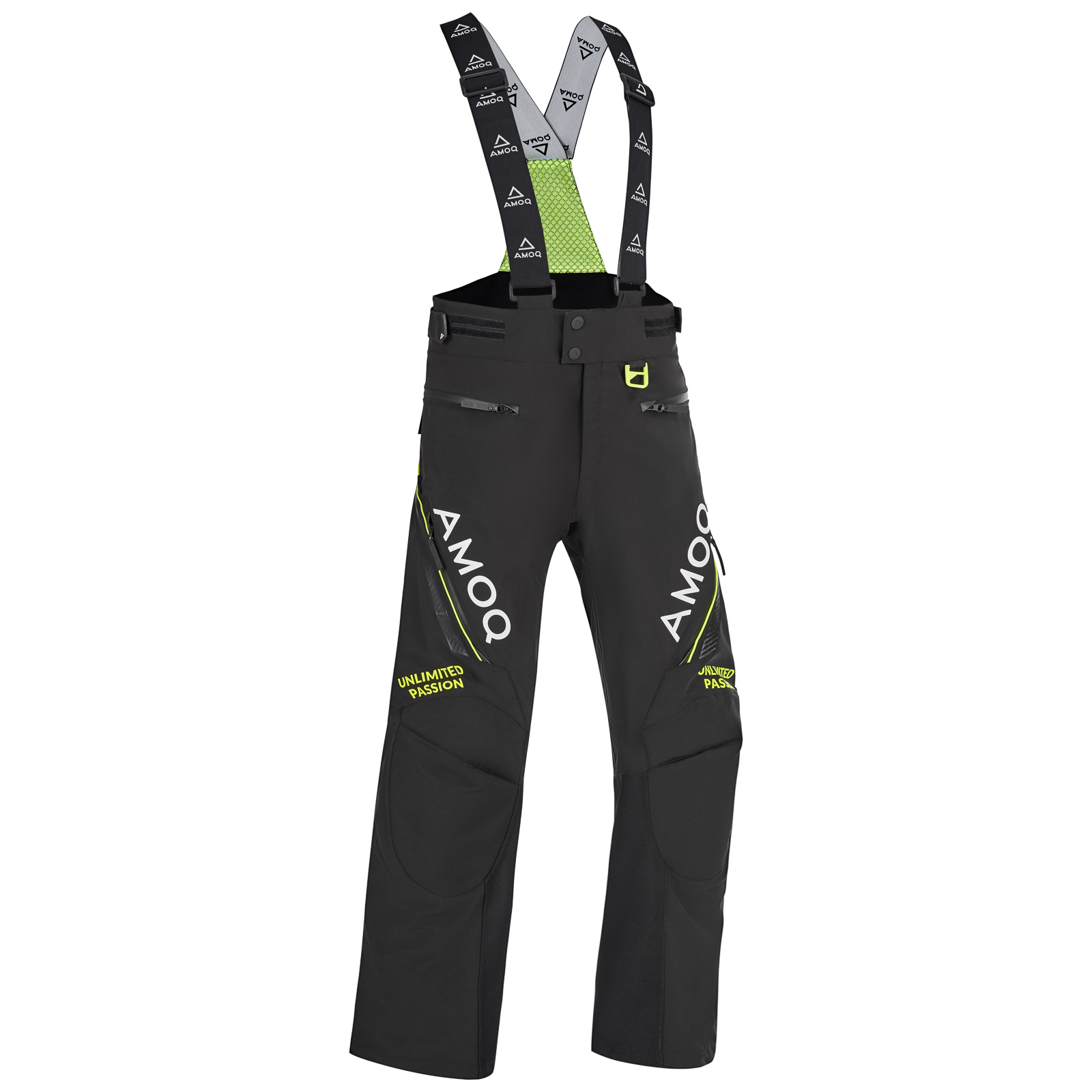 AMOQ Caliber V2 Byxor Svart/Hivis Gul