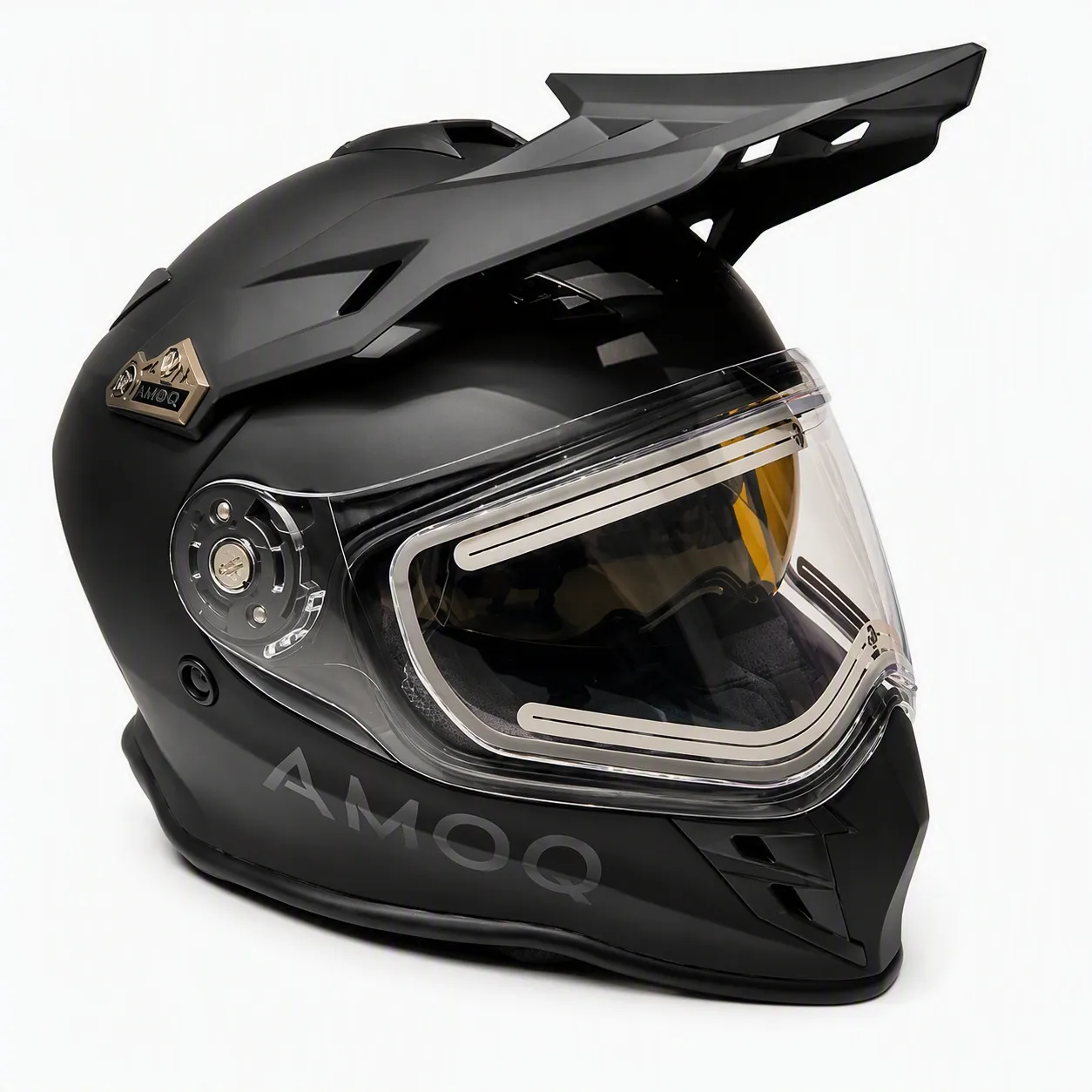 AMOQ Adaptor Evo ADV Hjälm Elvisir Svart
