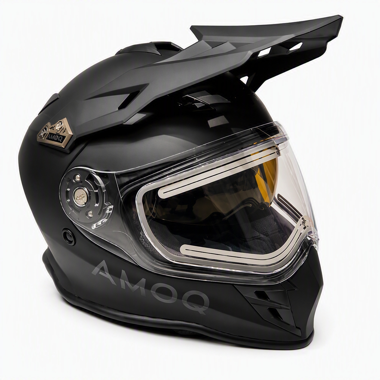 AMOQ Adaptor Evo ADV Hjälm Elvisir Svart
