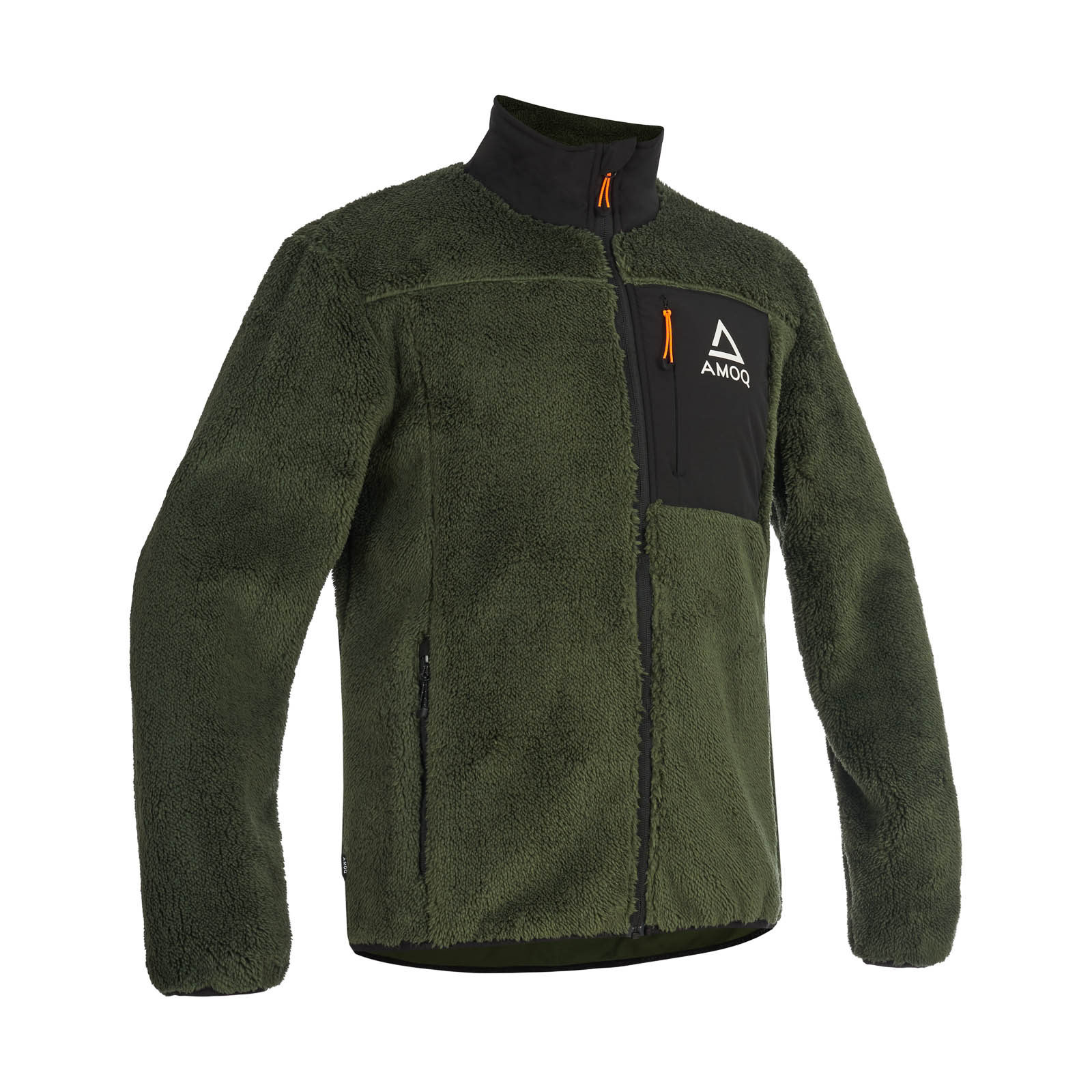 AMOQ Density Fleece Jacka Grön/Svart