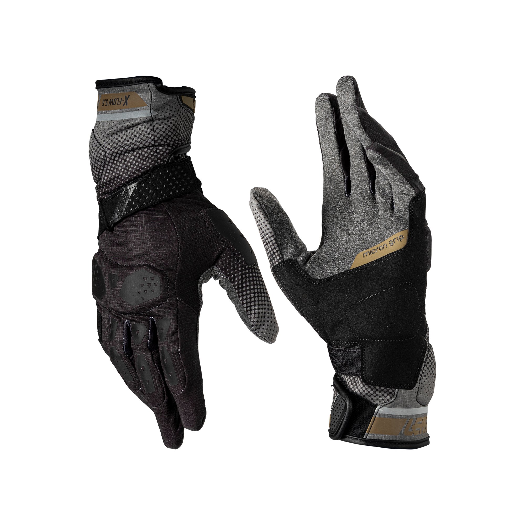 Leatt Handske ADV X-Flow 5.5 Stealth Svart/Grå