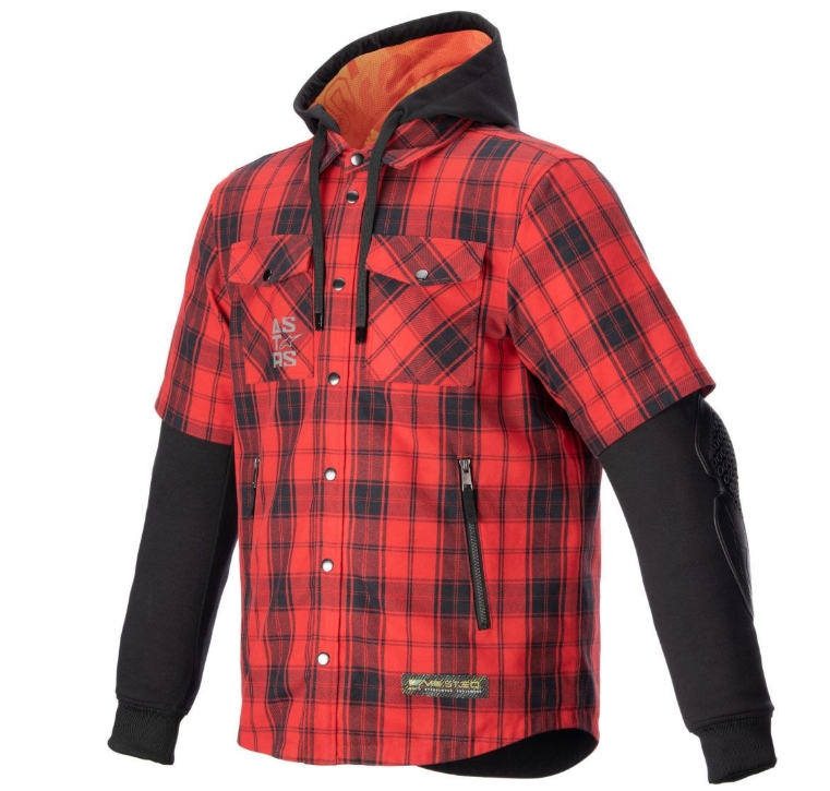 Alpinestars Skjorta MO.ST.MQ Tartan Röd/Svart