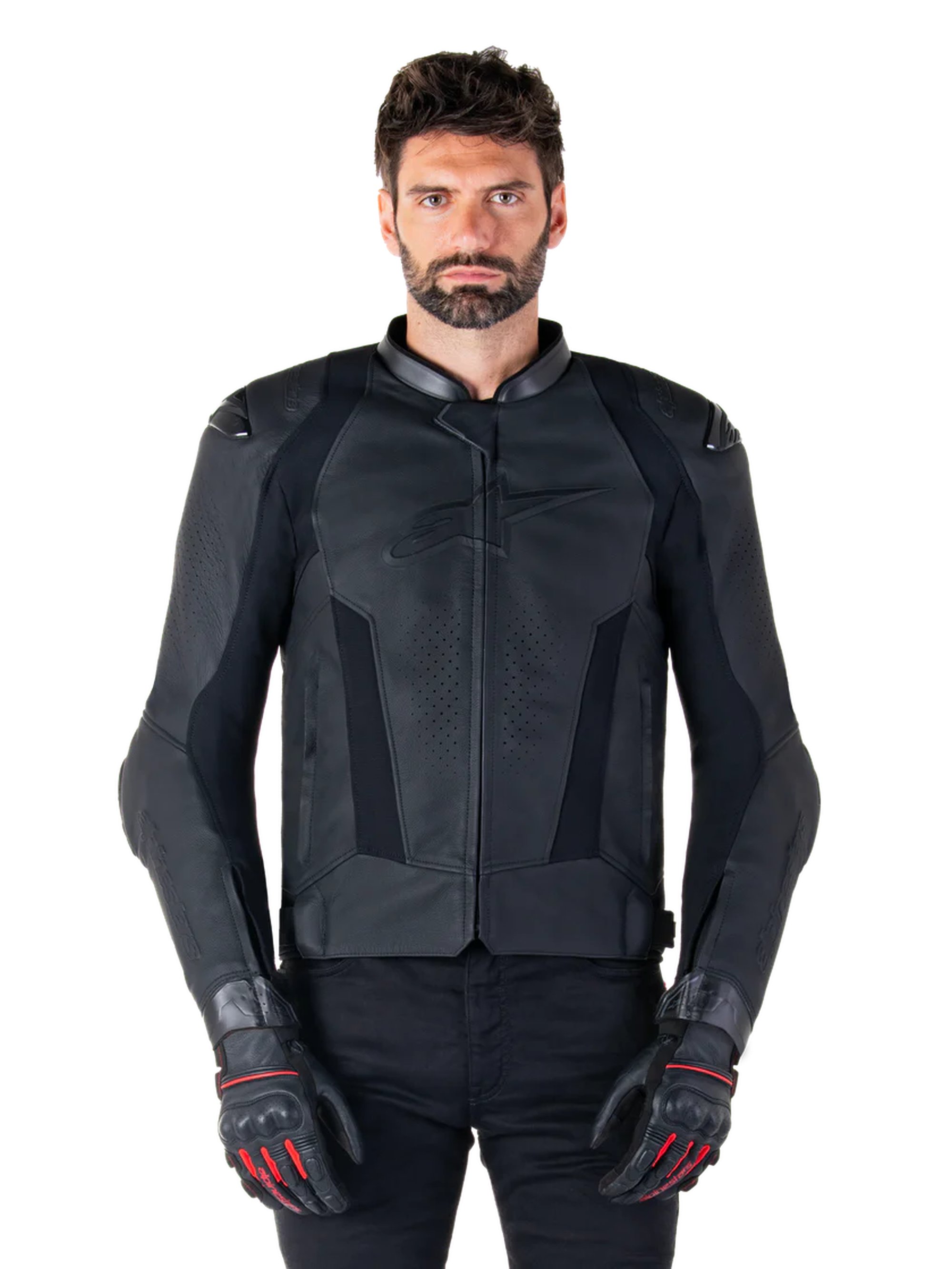 Alpinestars Skinnjacka Missile v3 Svart/Svart