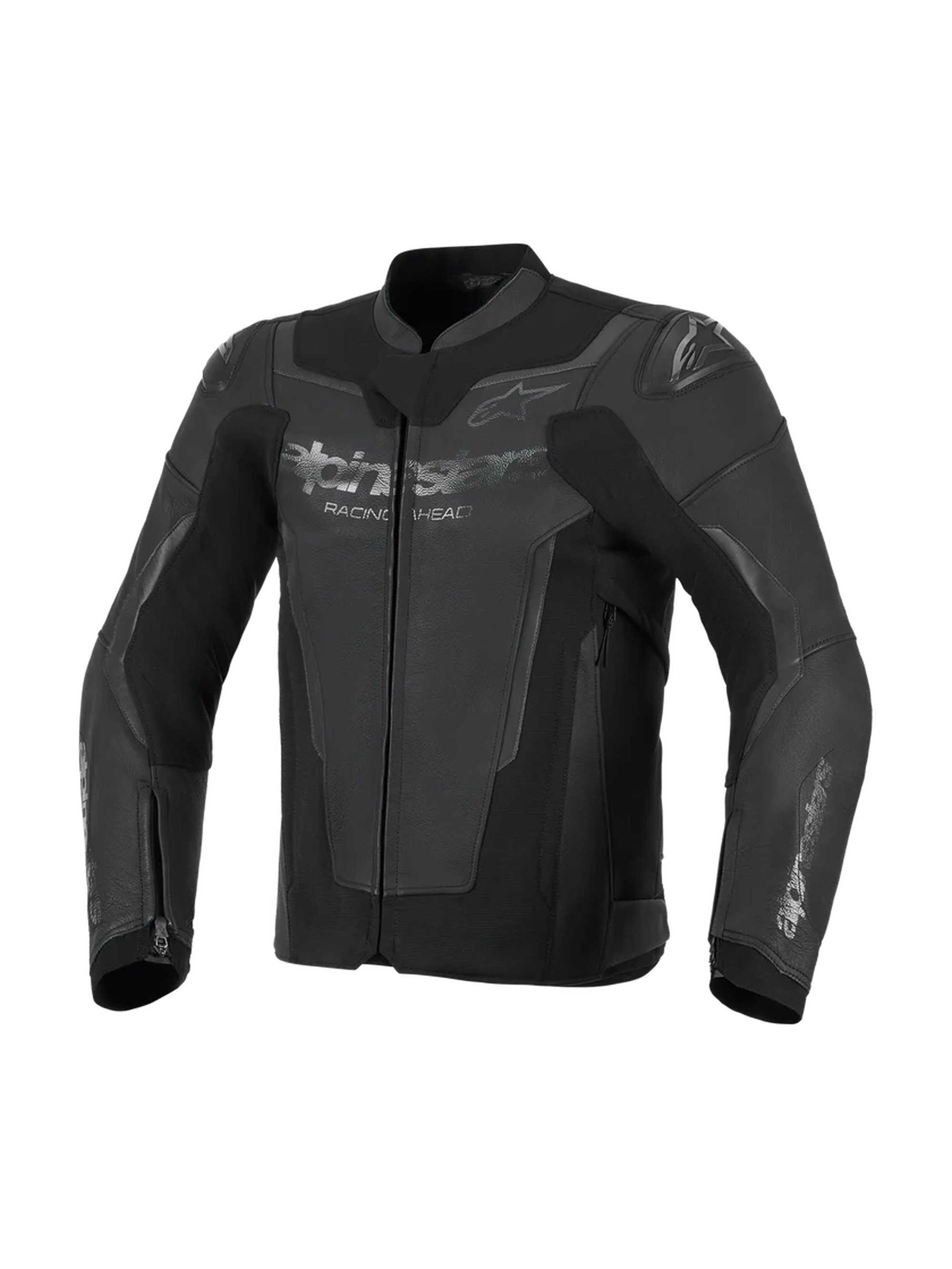 Alpinestars Skinnjacka GP Force v2 Svart/Svart