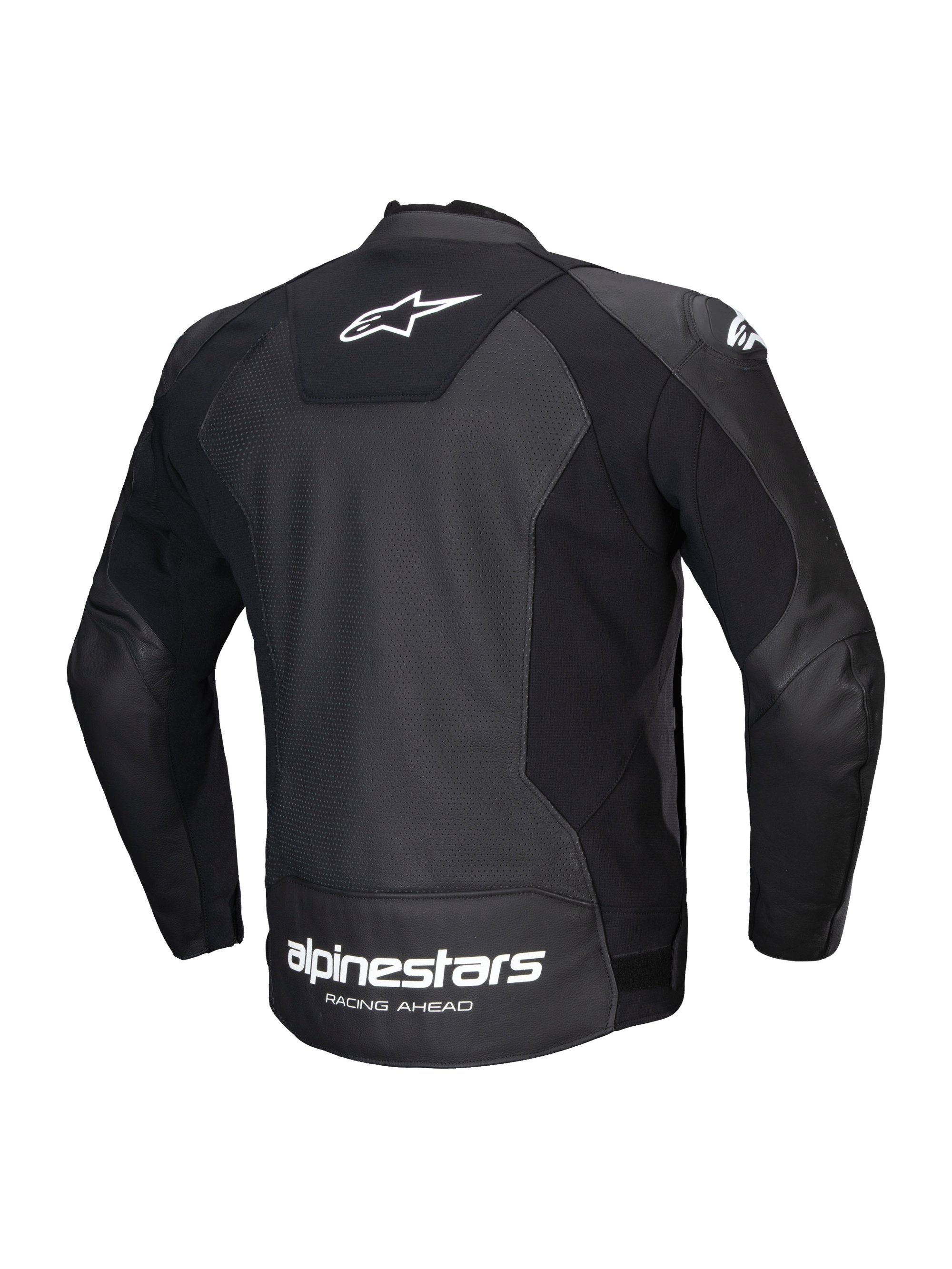 Alpinestars Skinnjacka Faster v3 Airflow Svart/Vit